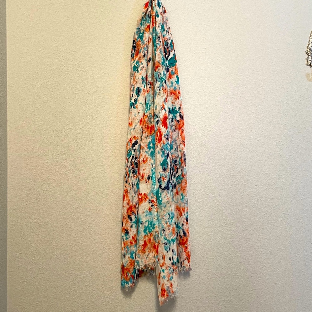 Jules Smith Watercolor Scarf.